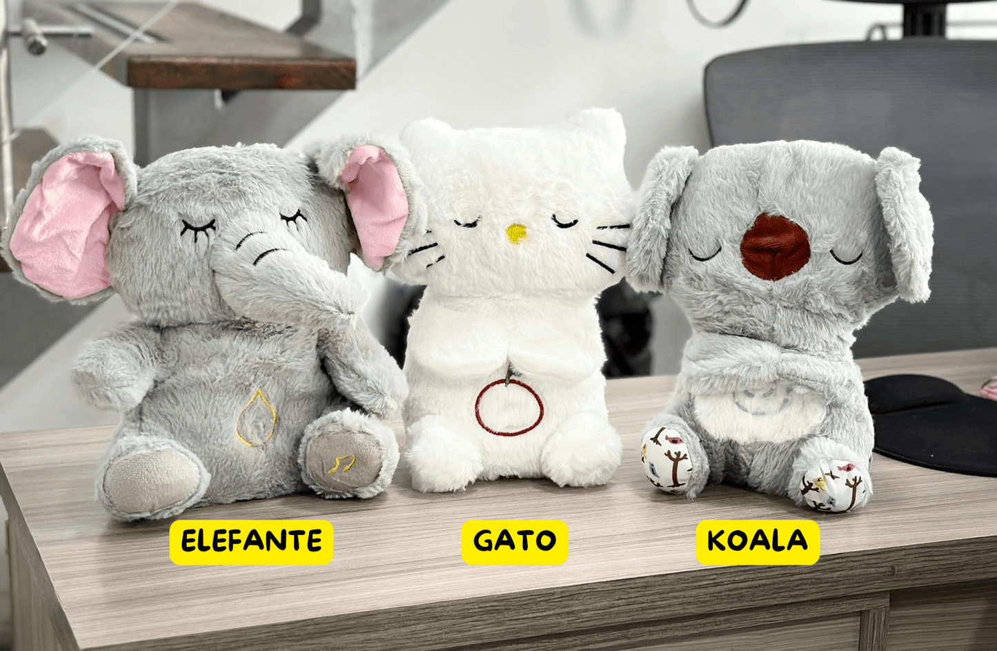 Peluche antiestrés que respira - EL RINCON DE LA CALMA