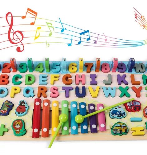 DIDACTICO TABLA MONTESORI 6 EN 1 - EL RINCON DE LA CALMA