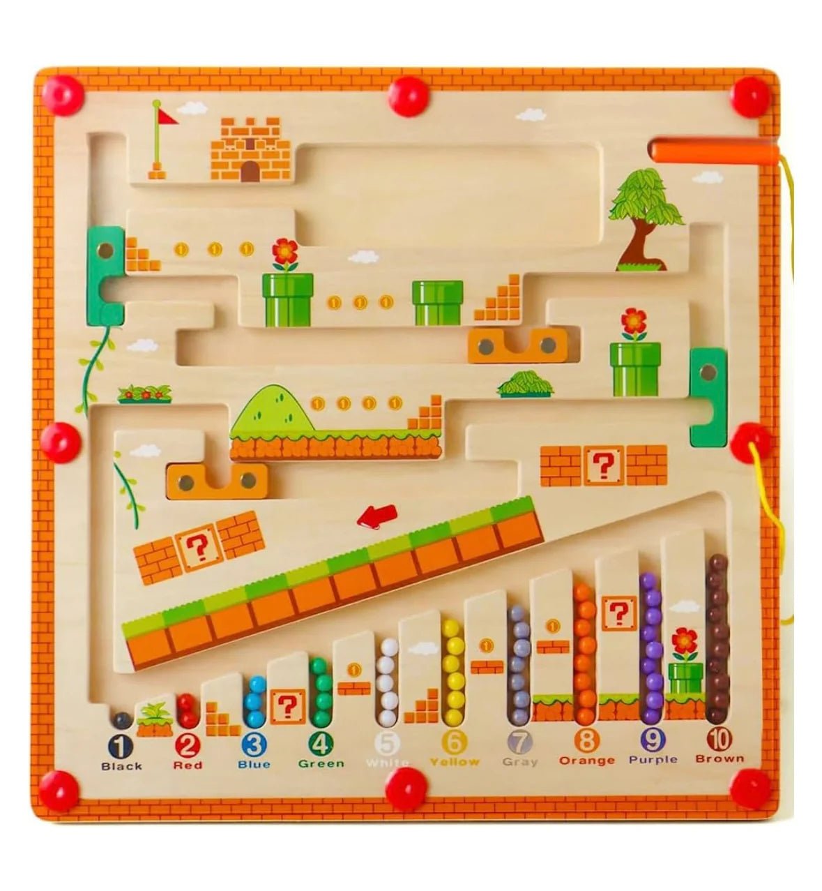 Laberinto Magnetico Sensorial y Motriz - EL RINCON DE LA CALMA