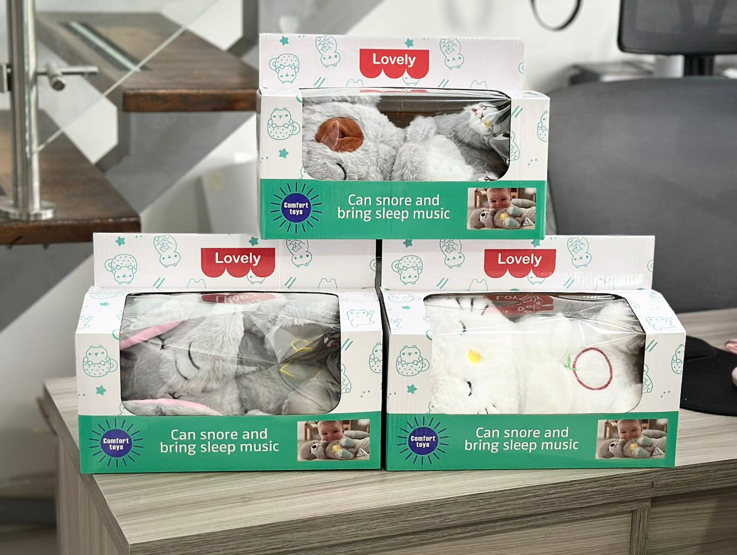 Peluche antiestrés que respira - EL RINCON DE LA CALMA